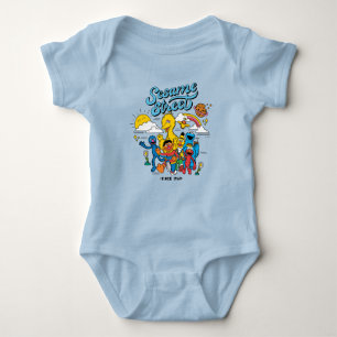 Body Para Bebê Sesame Street   Amigos desde 1969