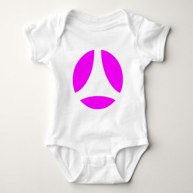 Body Para Bebê Seta Curva (Frente)