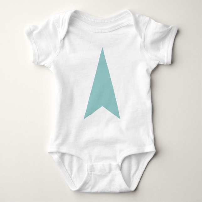 Body Para Bebê Seta de Direção (Frente)