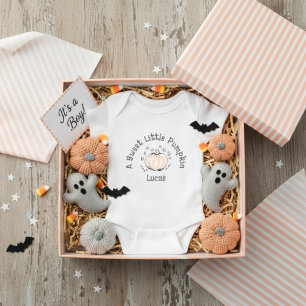 Body Para Bebê Sexo Bonito Neutro Suave Pumpkin