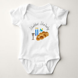 Body Para Bebê Shabbat Sha'Baby Bodycase