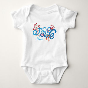 Body Para Bebê Shabbat Shabbat Shalom T-Shirt Hebraico