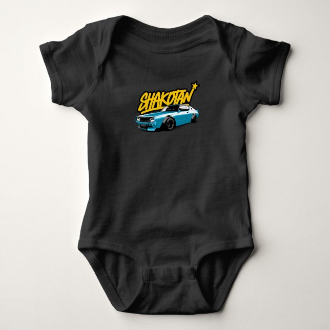 Body Para Bebê Shakotan Racing (Frente)