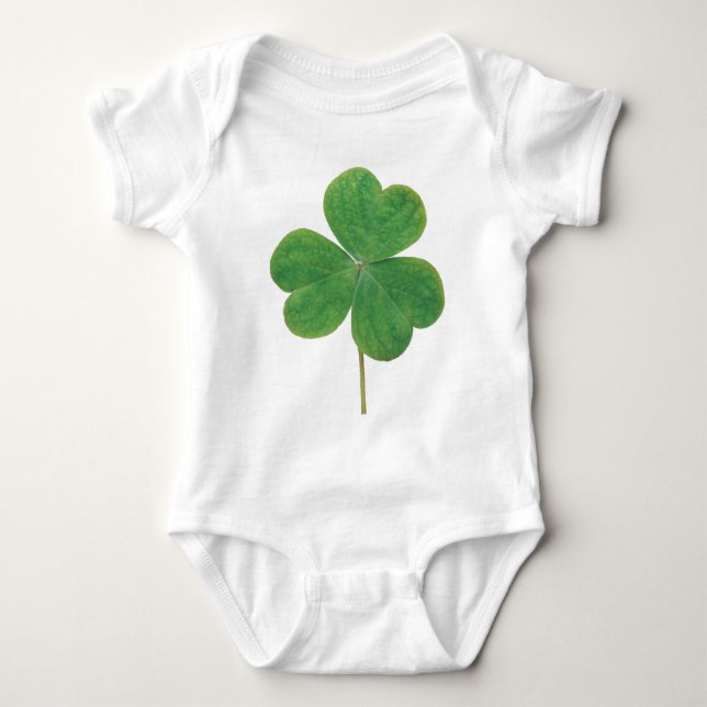 Body Para Bebê Shamrock T-Shirt (Frente)