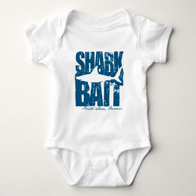 Body Para Bebê Shark Bait (Frente)