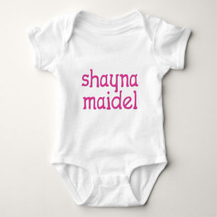 Body Para Bebê Shayna Maidel