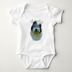 Body Para Bebê Sheepdog em Inglês Mãe 2