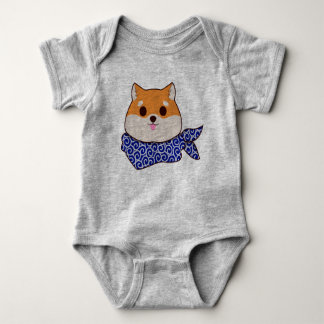 Body Para Bebê Shiba Inu cute Onesy Baby