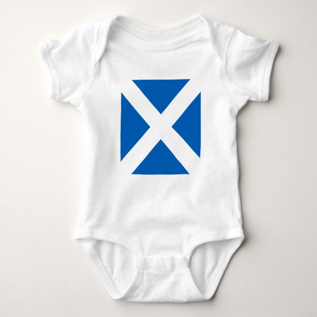 Body Para Bebê Show off your colors – Scotland (Frente)