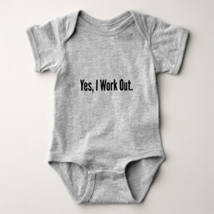 Body Para Bebê Sim, Eu Trabalho.