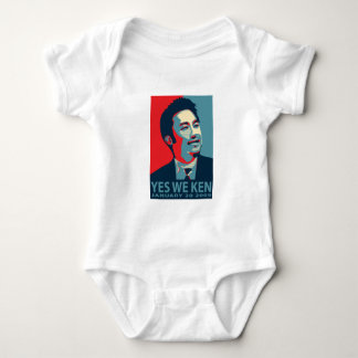 Body Para Bebê Sim nós Ken (Obama) - dorminhoco do bebê -