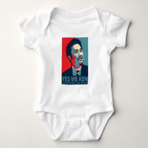Body Para Bebê Sim nós Ken (Obama) - dorminhoco do bebê -