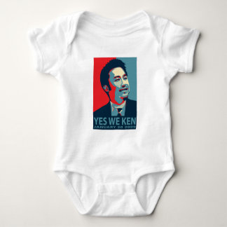 Body Para Bebê Sim nós Ken (Obama) - dorminhoco do bebê -