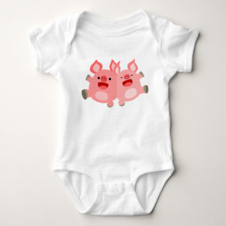 Body Para Bebê SIM! Pomos de Cartoon Bonitos