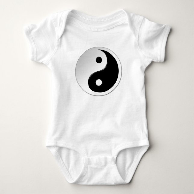 Body Para Bebê Símbolo Yin Yang (Frente)