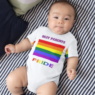 Body Para Bebê Sinalizador arco-íris do orgulho LGBT