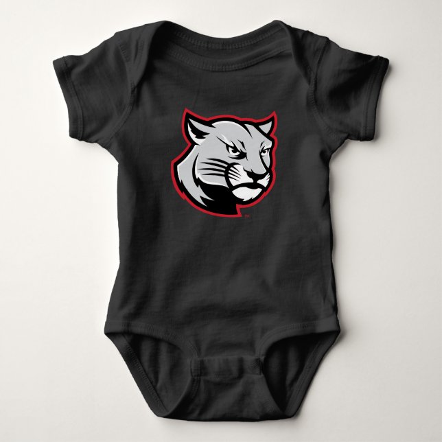 Body Para Bebê SIUE Cougars (Frente)