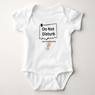 Body Para Bebê Sleep Priority Tee: The "Do Not Disturb"Baby Shirt
