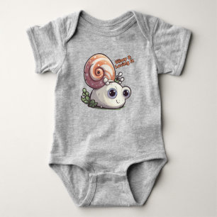 Body Para Bebê Slimy e Adorando