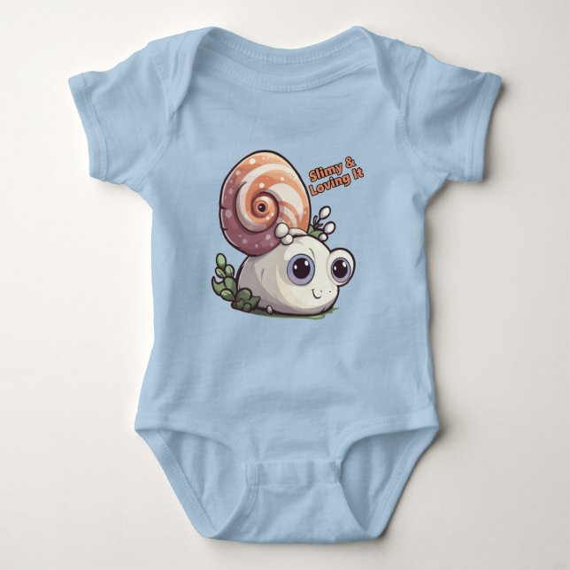 Body Para Bebê Slimy e Adorando (Frente)