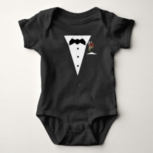 Body Para Bebê Smoking Miniatura