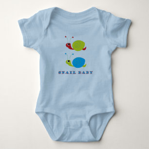 Body Para Bebê Snail Baby