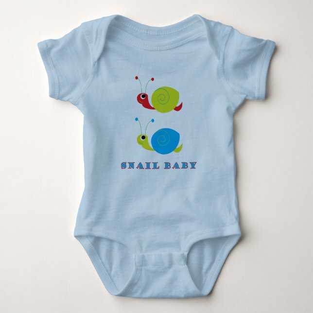 Body Para Bebê Snail Baby (Frente)