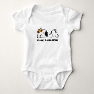 Body Para Bebê Snoopy & Woodstock   Sorriso Rindo