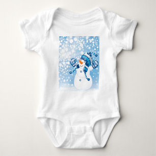 Body Para Bebê Snowman