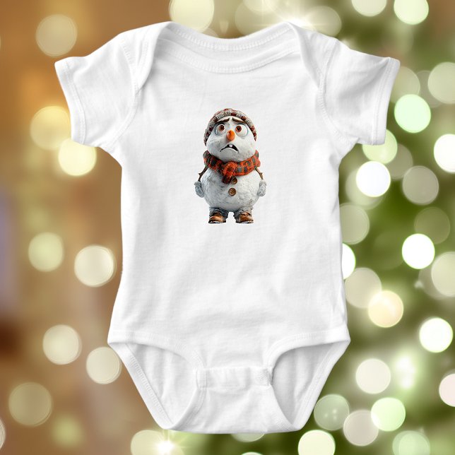 Body Para Bebê Snowman Baby Bodydress (Criador carregado)