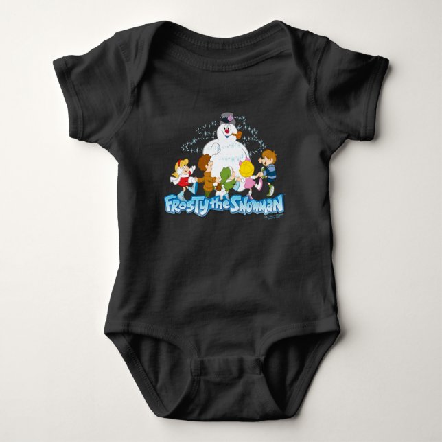 Body Para Bebê Snowman™ congelado | Brincadeiras e Brincadeiras (Frente)