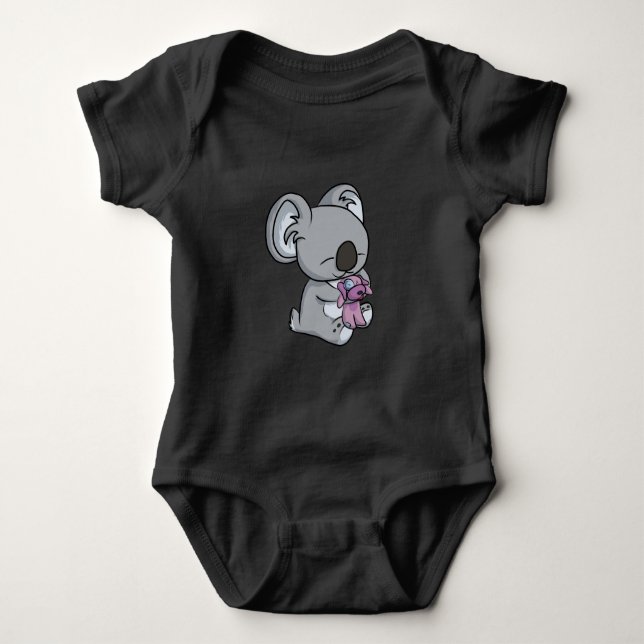 Body Para Bebê Snuggles doces! Koala (Frente)