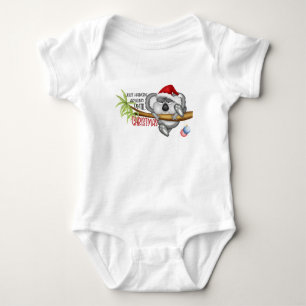 Body Para Bebê Só andando até o Natal do Koala