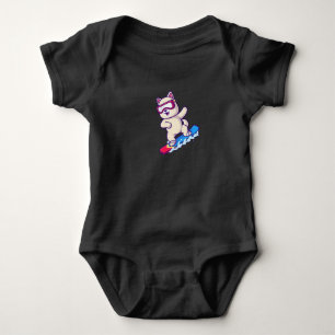 Body Para Bebê só mais um snowboard