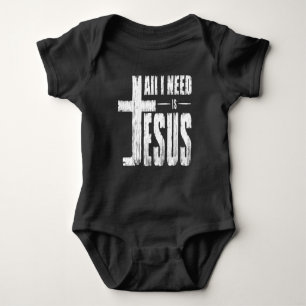 Body Para Bebê Só Preciso De Jesus