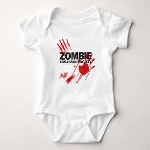 Body Para Bebê Sociedade Zombie Assassin