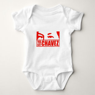 Body Para Bebê Soja Chávez - Hugo Chávez - Venezuela de Yo