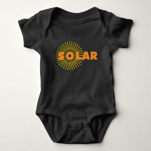 Body Para Bebê Solar Power Sun