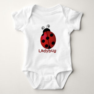 Body Para Bebê Solteiro Ladybug