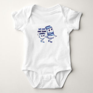 Body Para Bebê Somos uma Equipe