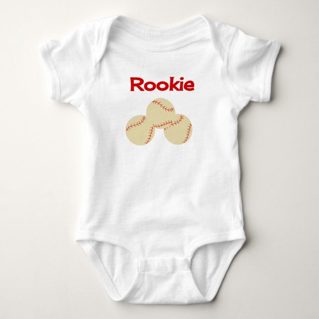 Body Para Bebê Son Baseball (Frente)