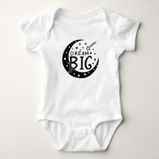 Body Para Bebê Sonhe Grande Noite Celestial