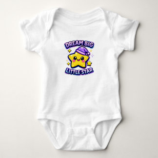 Body Para Bebê Sonhe grande pequeno bebê