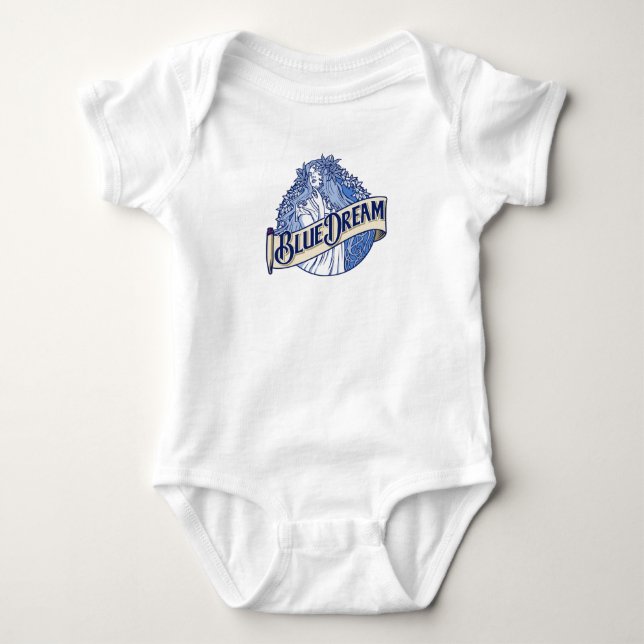 Body Para Bebê Sonho Azul (Frente)
