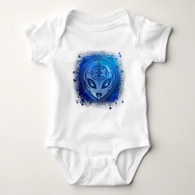 Body Para Bebê Sonho de Alienígena Azul