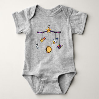 Body Para Bebê Sonhos de roupa de bebê móvel espacial