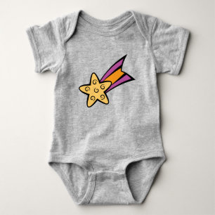 Body Para Bebê Sonhos do Espaço Atirar Estrela Bebê Roupa