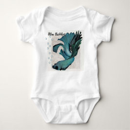 Body Para Bebê Soprar Bolhas Gerber Baby Onsie Peixe Betta