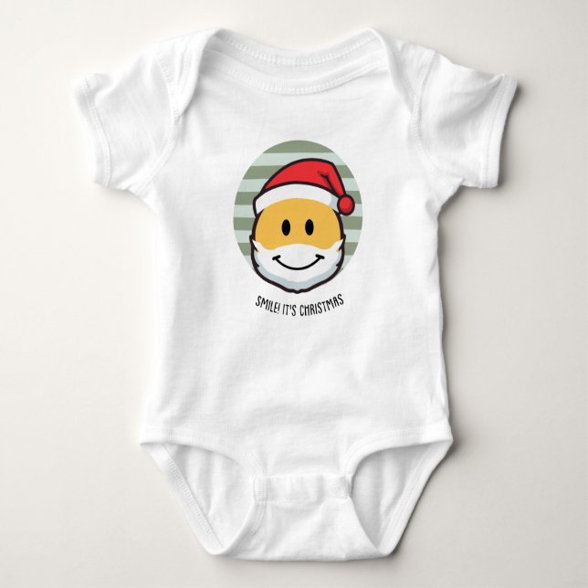 Body Para Bebê Sorria! É Natal (Frente)