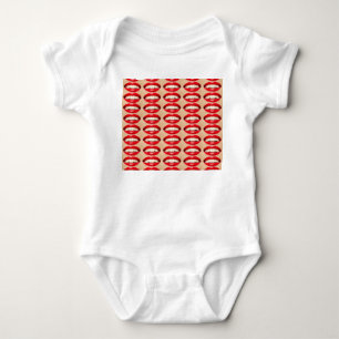 Body Para Bebê Sorriso Perfeito Mulher Fatal Pop-art